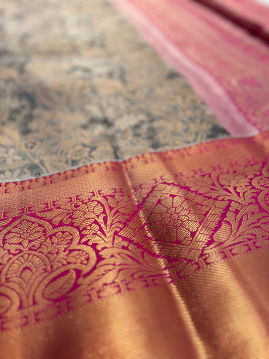 NILAMOODAL RANI - Pure Kanchipuram Silk Saree