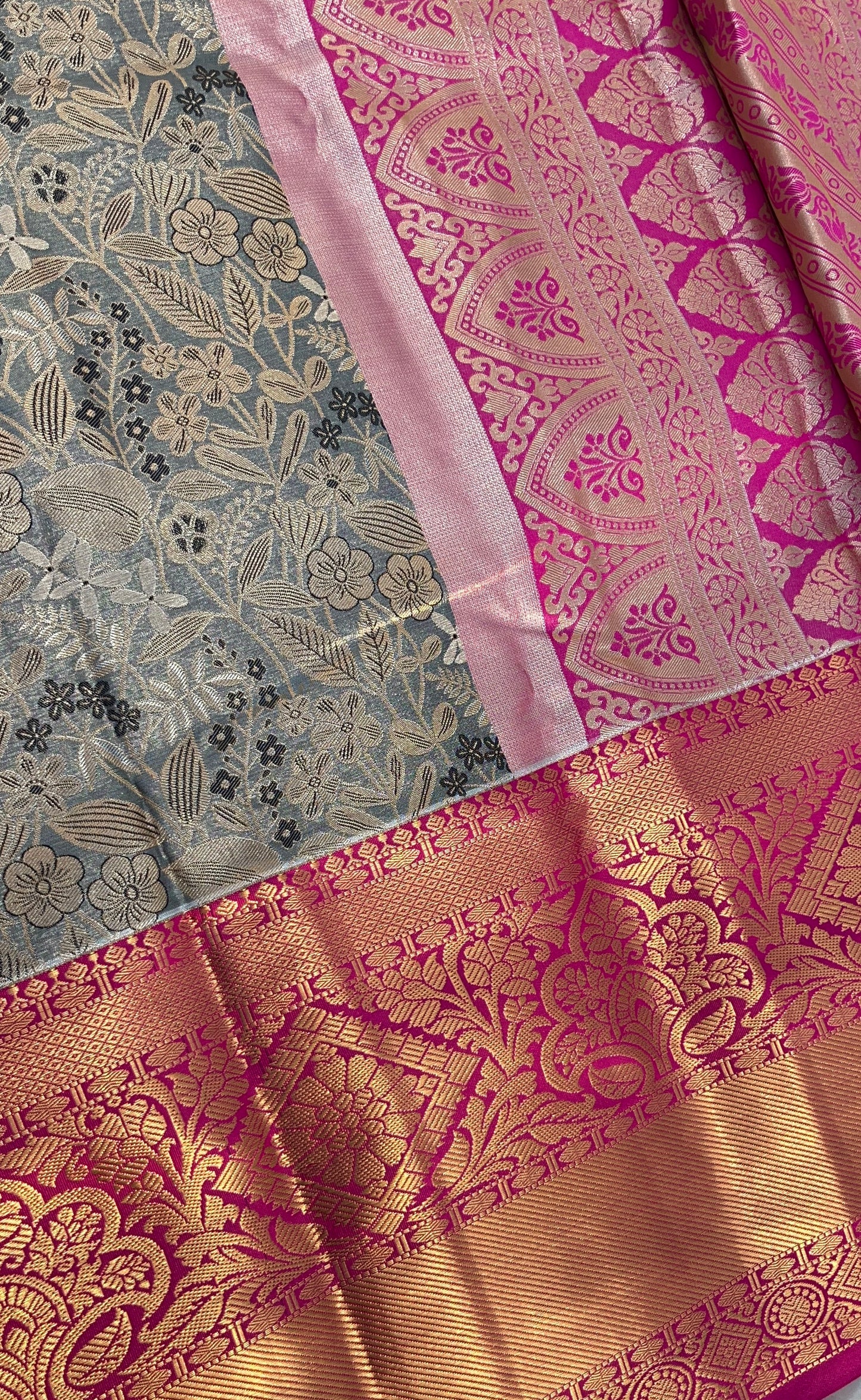 NILAMOODAL RANI - Pure Kanchipuram Silk Saree