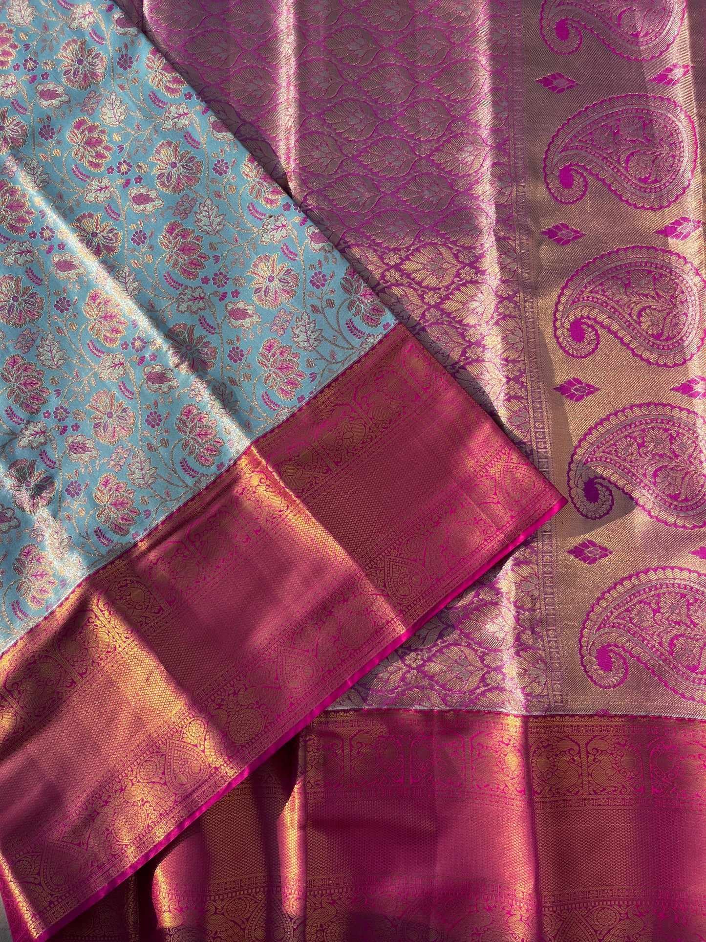 Kanchipuram Silk Saree | AAZHI SENTHAMARAI