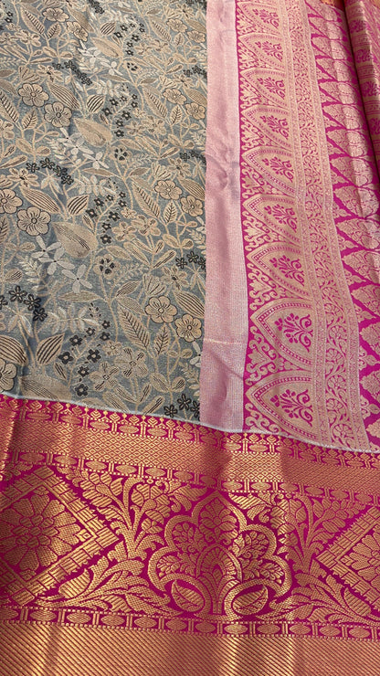 NILAMOODAL RANI - Pure Kanchipuram Silk Saree