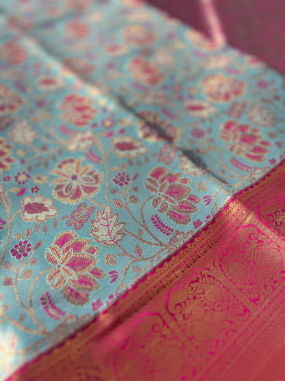 Kanchipuram Silk Saree | AAZHI SENTHAMARAI